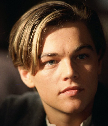 Leonardo DiCaprio as Jack Dawson in Titanic