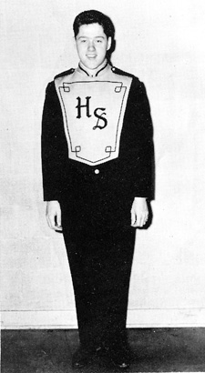 bill clinton school uniforms