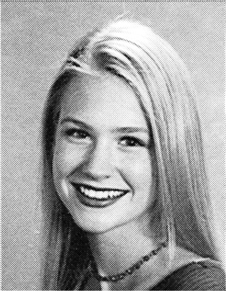 January Jones Senior Year 1996 Theodore Roosevelt High School, Sioux Falls, SD Credit: Seth Poppel/Yearbook Library