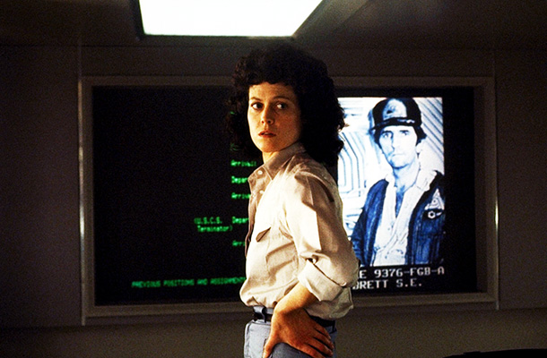 Sigourney Weaver actress Aliens movie photo