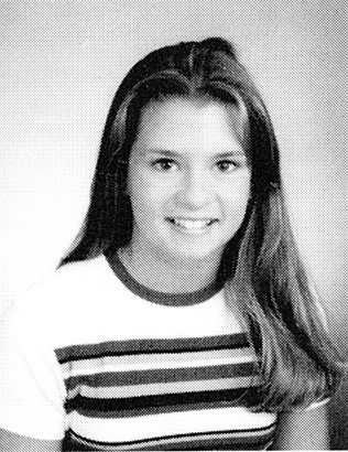 danica patrick yearbook high school young 1997 photo