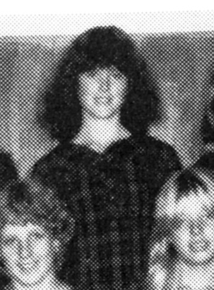 Nicole Kidman high school yearbook photo young North Sydney Girls High School, Sydney, Australia 1982 before famous
