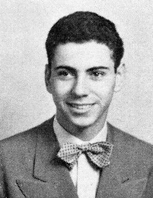 Alan Arkin Senior Yearbook High Schoo photo 1951