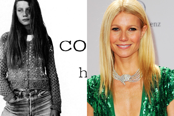 gwyneth paltrow young model esprit ad red carpet 2011 photo