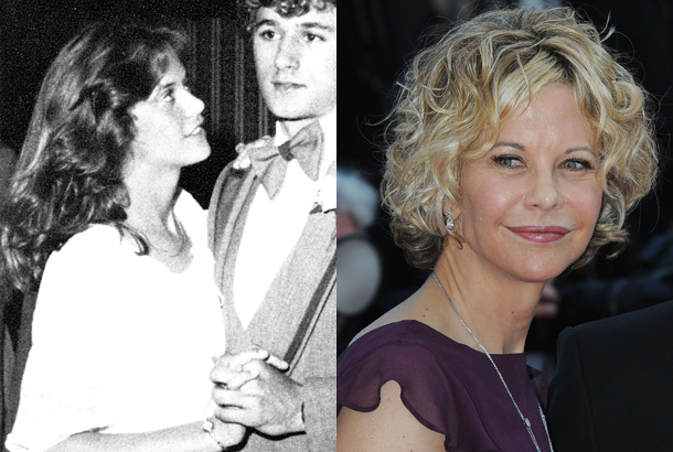 meg ryan yearbook high school young 1979 photo red carpet 2010