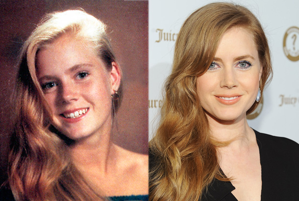 amy adams young high school yearbook 1992 photo red carpet 2012