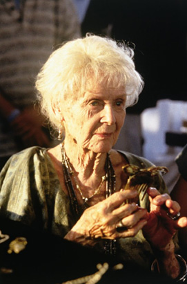 Gloria Stuart as “Old” Rose in Titanic