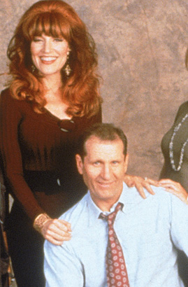 katey sagal ed o neill married with children tv show 1996 photo