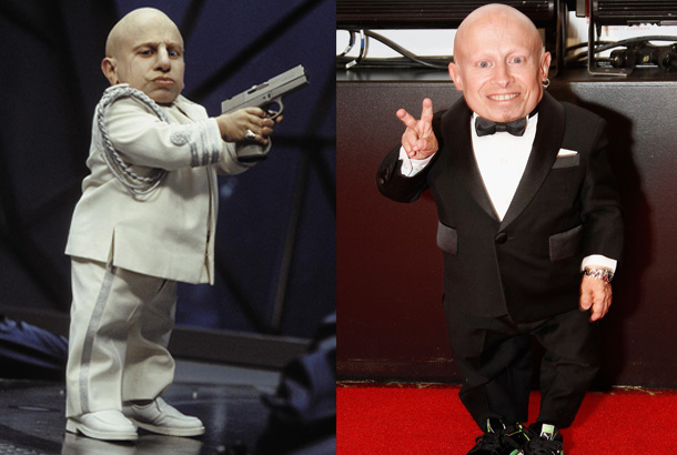verne troyer austin powers 3 goldmember movie 2002 photo red carpet 2012