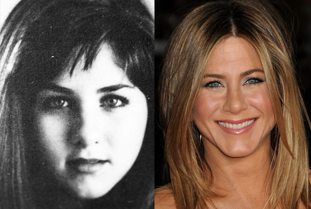jennifer aniston young high school yearbook photo 1987 red carpet Now: Jennifer Aniston number ten at $11 million