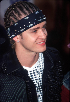 Justin Timberlake in 2000