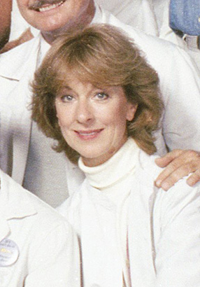 Christina Pickles as Nurse Helen Rosenthal on St. Elsewhere in 1983